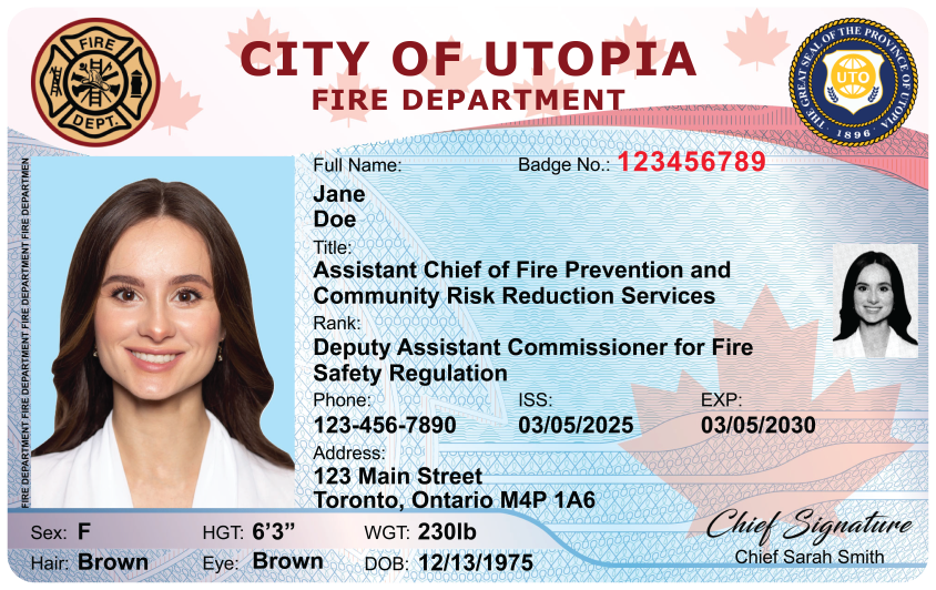 Canada Fire — Horizontal (sample)